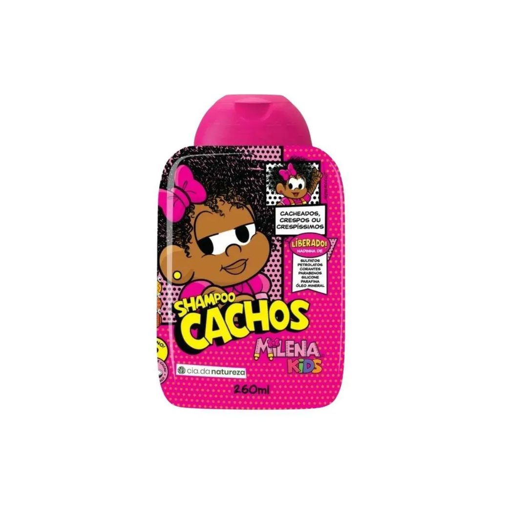 Cia da Natureza Milena Kids Shampoo Cachos 260 Ml