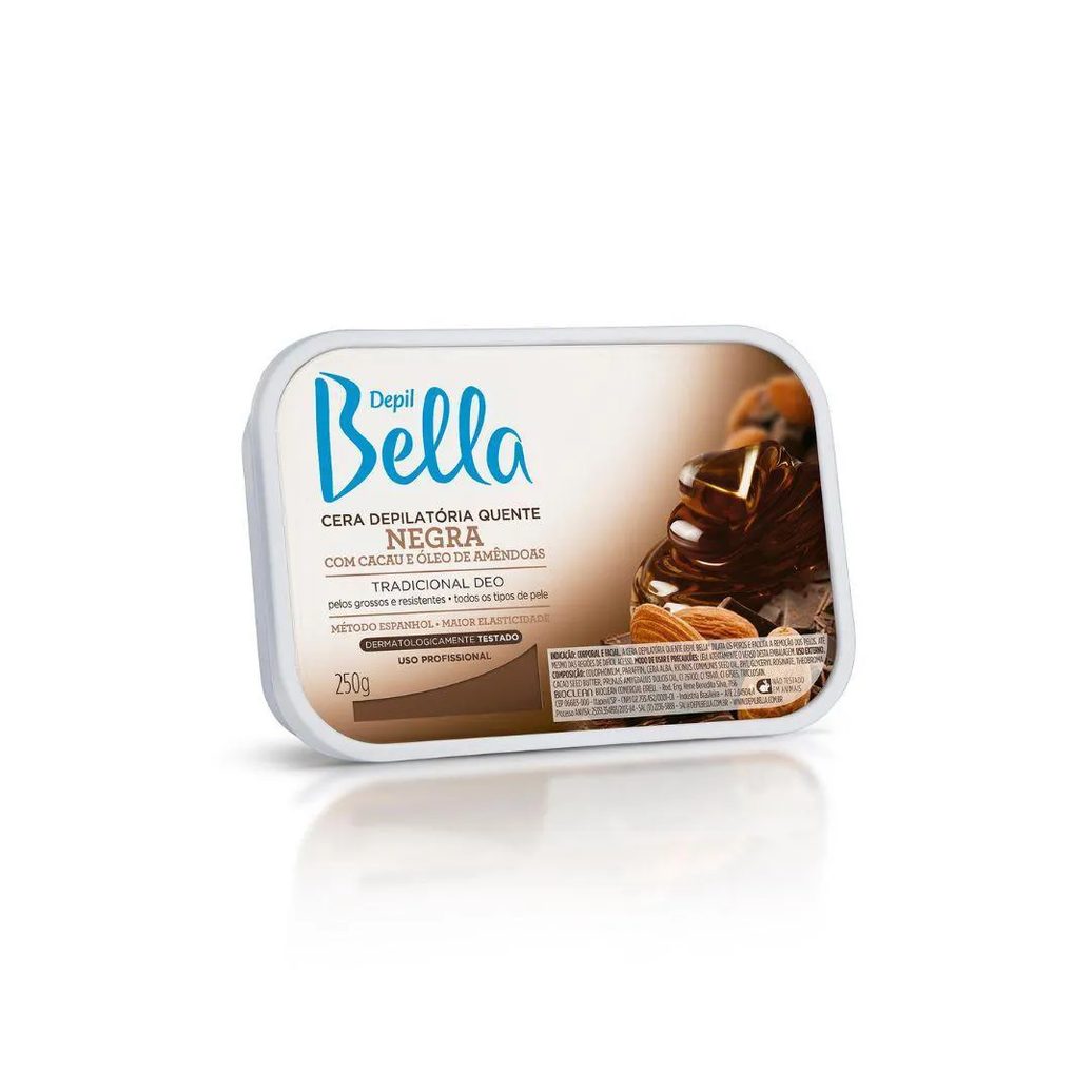 Depil Bella Cera Depilatória Negra 250G