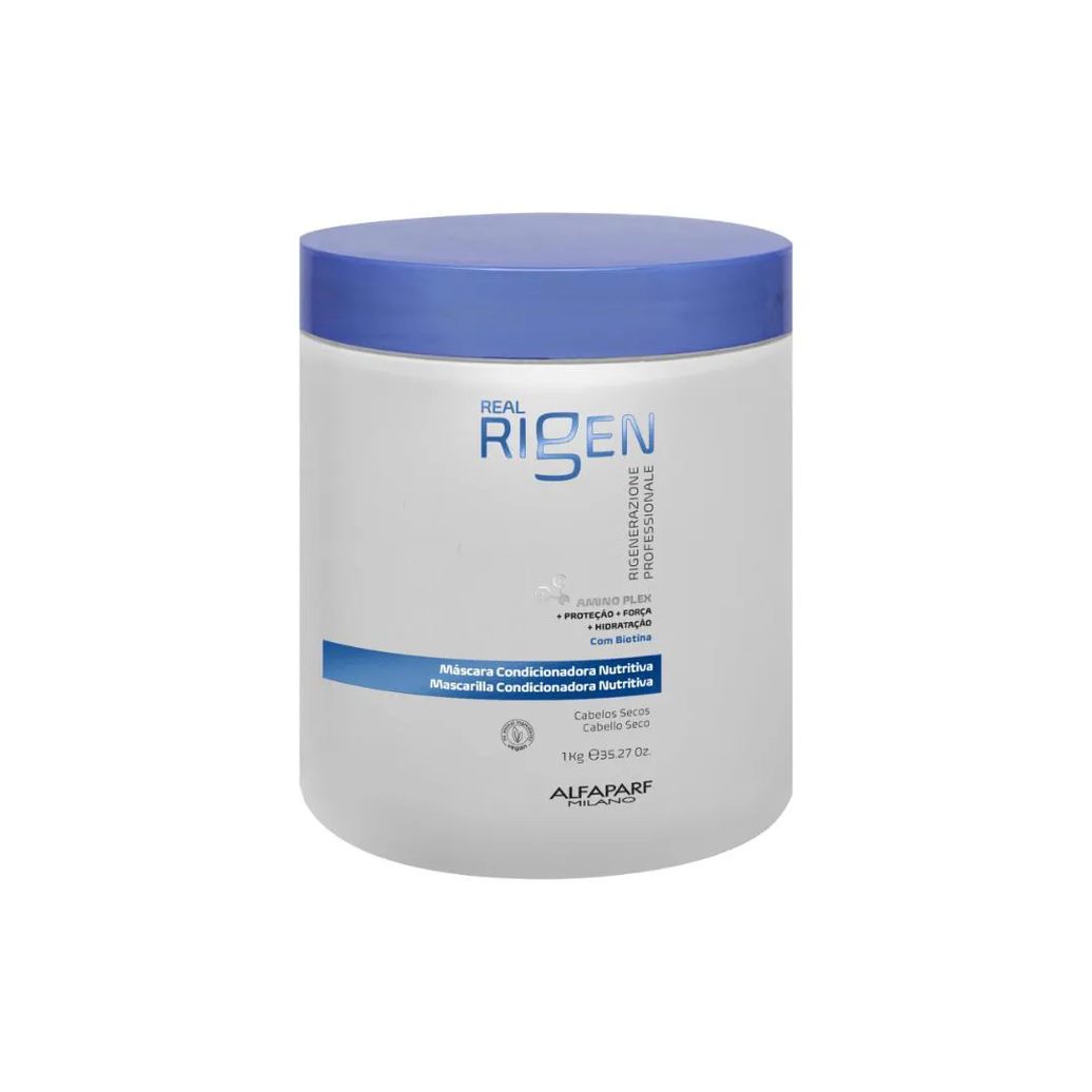 Máscara Alfaparf Real Rigen Condicionadora Nutritiva 1000 G