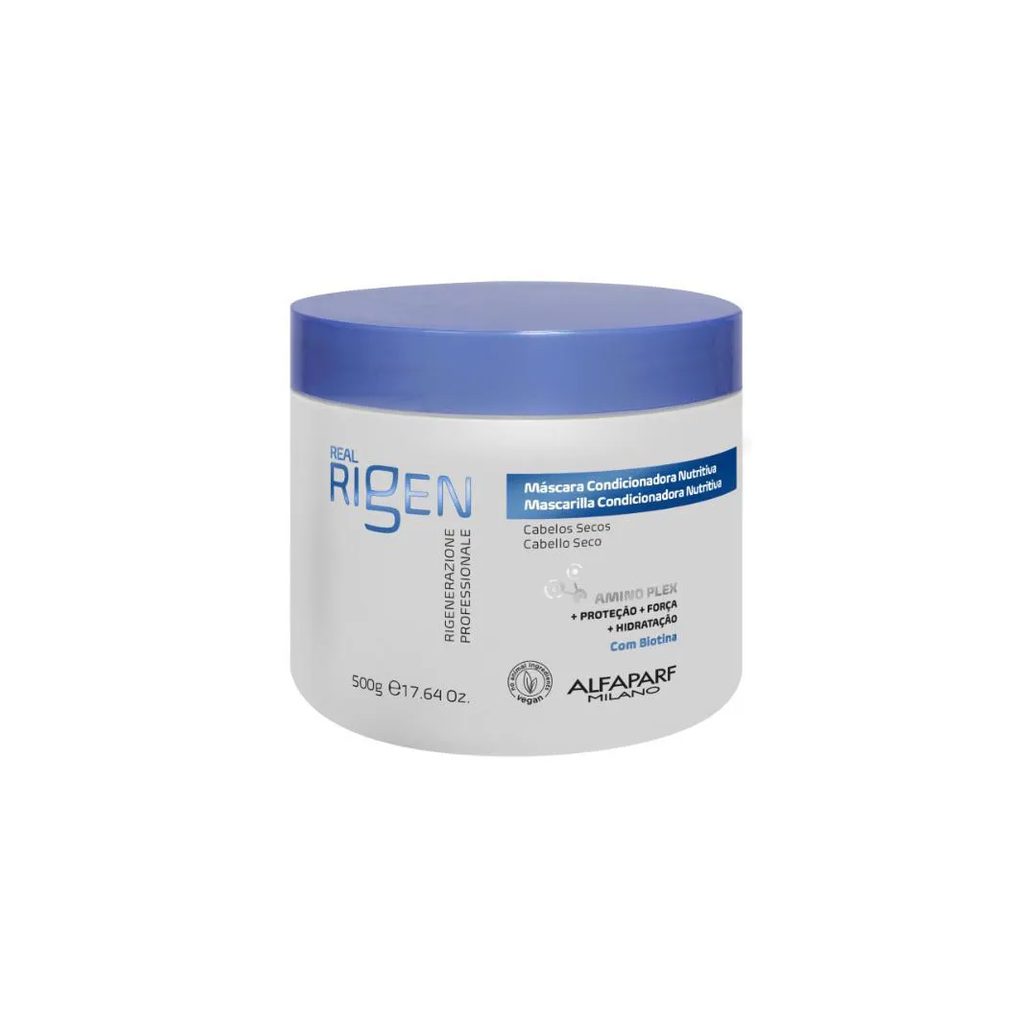 Máscara Alfaparf Real Rigen Condicionadora Nutritiva 500 G