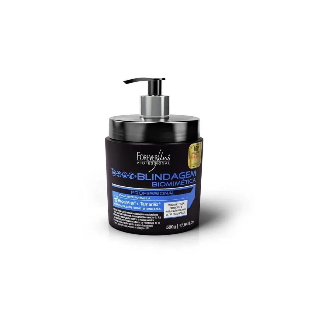 Máscara Forever Liss Blindagem Biomimética Capilar 500 G