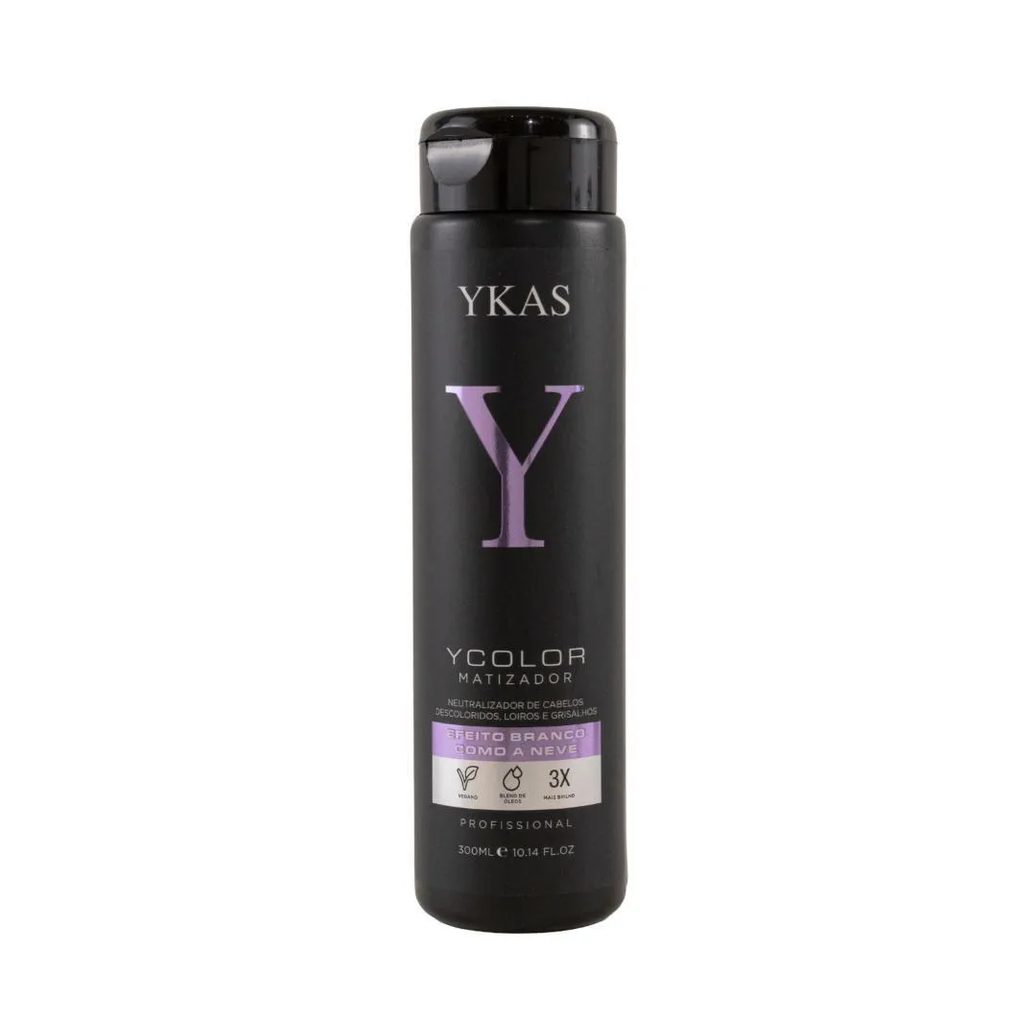 Máscara Ykas Ycolor Branco Como a Neve 300 Ml