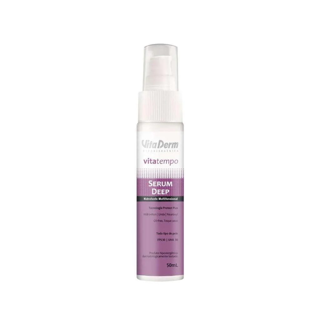 Vita Derm Vitatempo Deep Multifuncional Sérum Redutor de Linhas 50 Ml