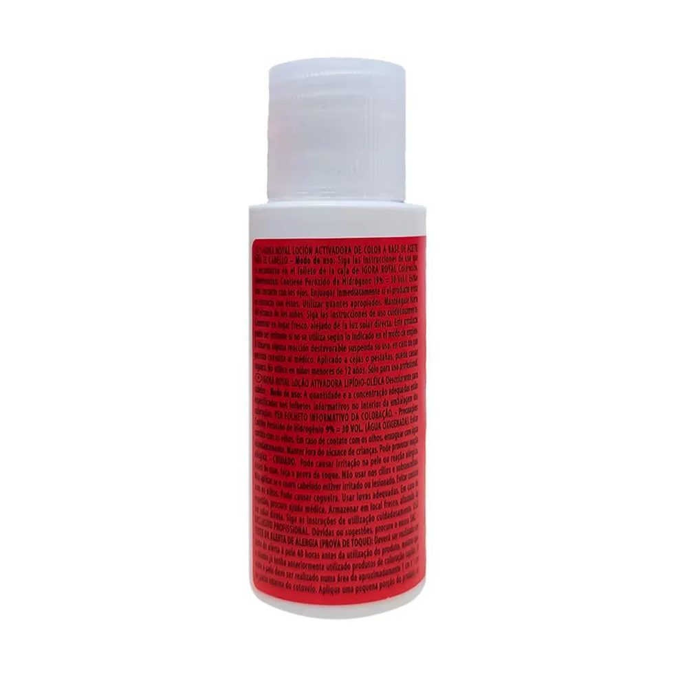 Igora Royal Ox Água Oxigenada Schwarzkopf Professional 30 Vol. 60Ml