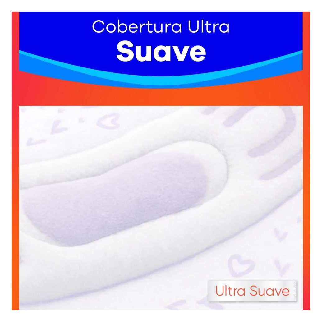 Absorvente Always Dia Ultra Suave com Abas 32 unidades