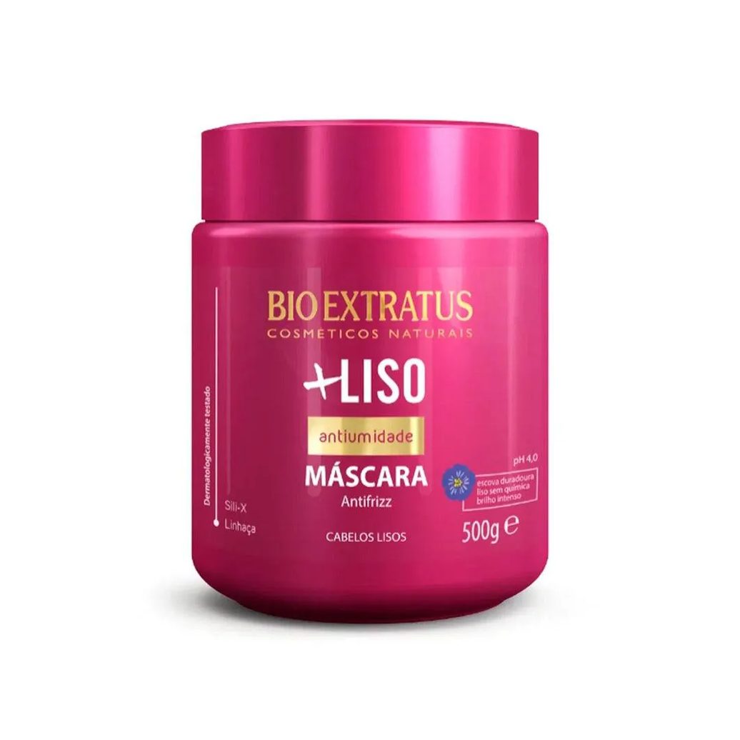 Máscara de Tratamento Bio Extratus Mais Liso 500G