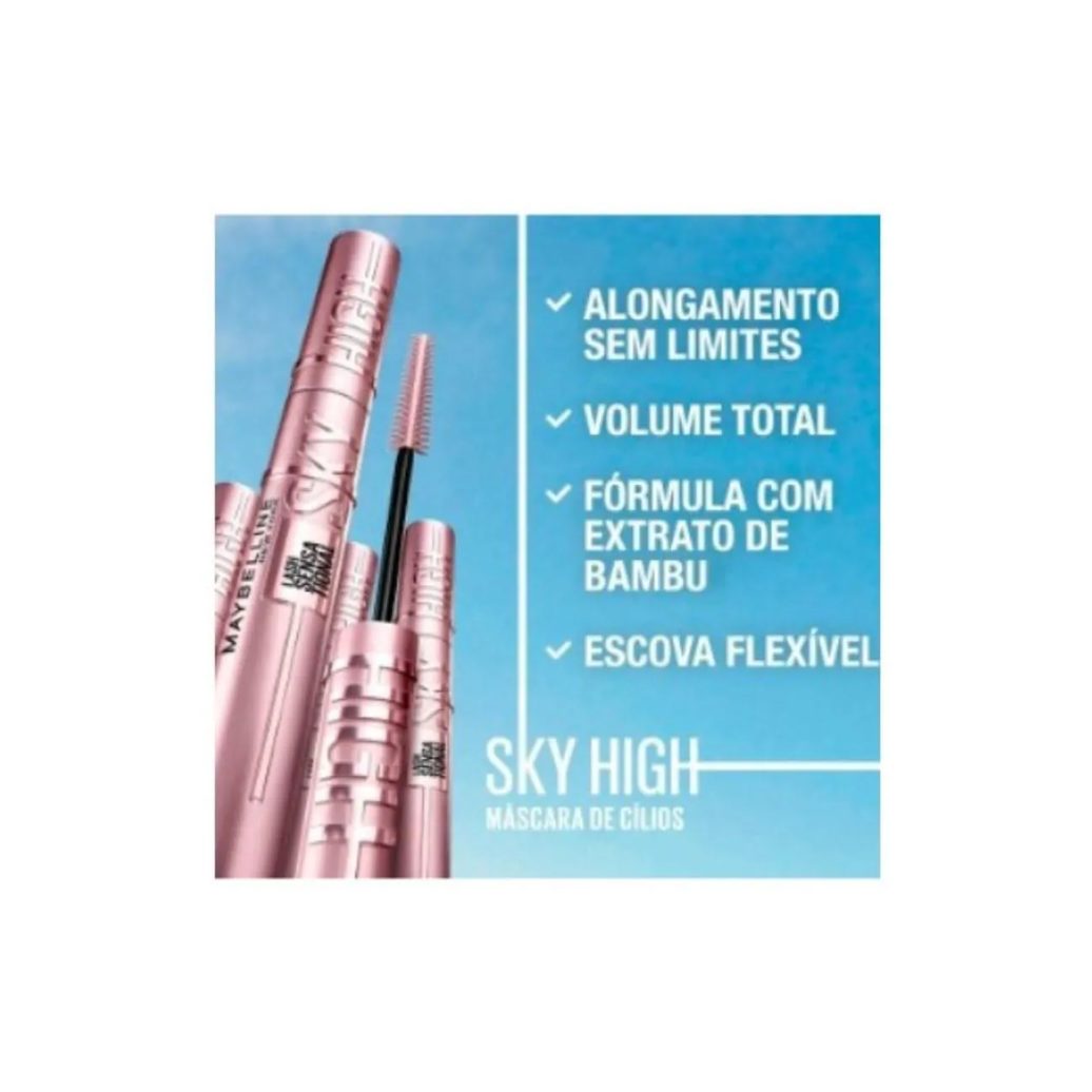 Máscara de Cílios Maybelline Lash Sensational Sky High 801