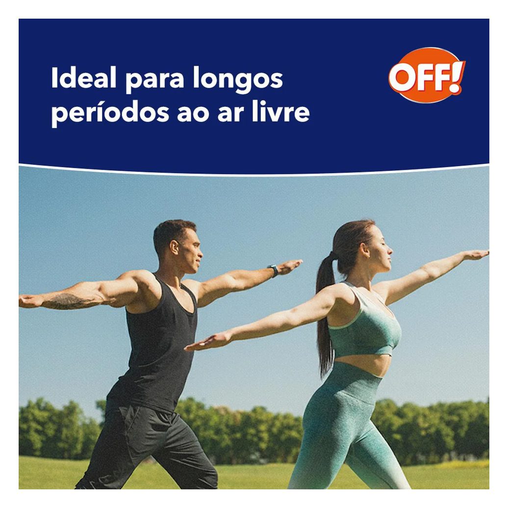 Repelente de Insetos Off! Active com DEET Longa Duração Loção 100ml