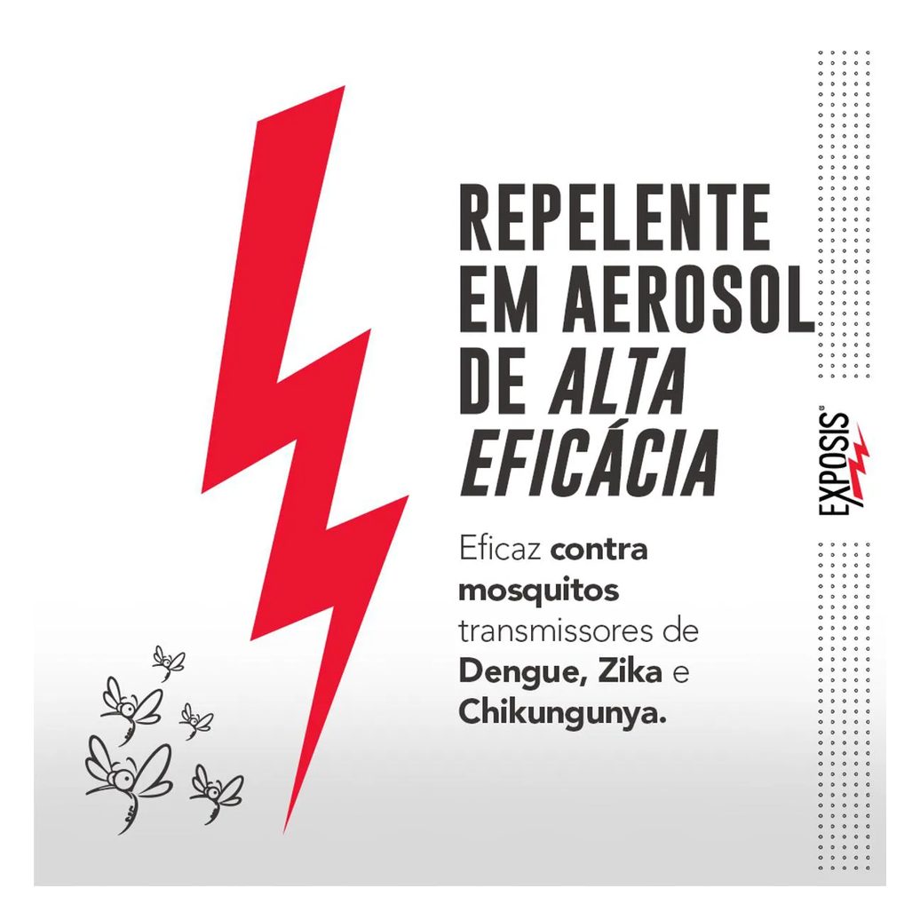 Repelente Exposis Extrême com Icaridina Aerossol 100ml