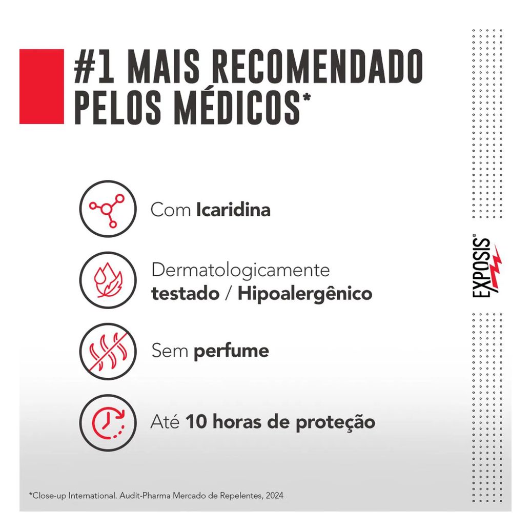 Repelente Exposis Extrême com Icaridina Aerossol 100ml