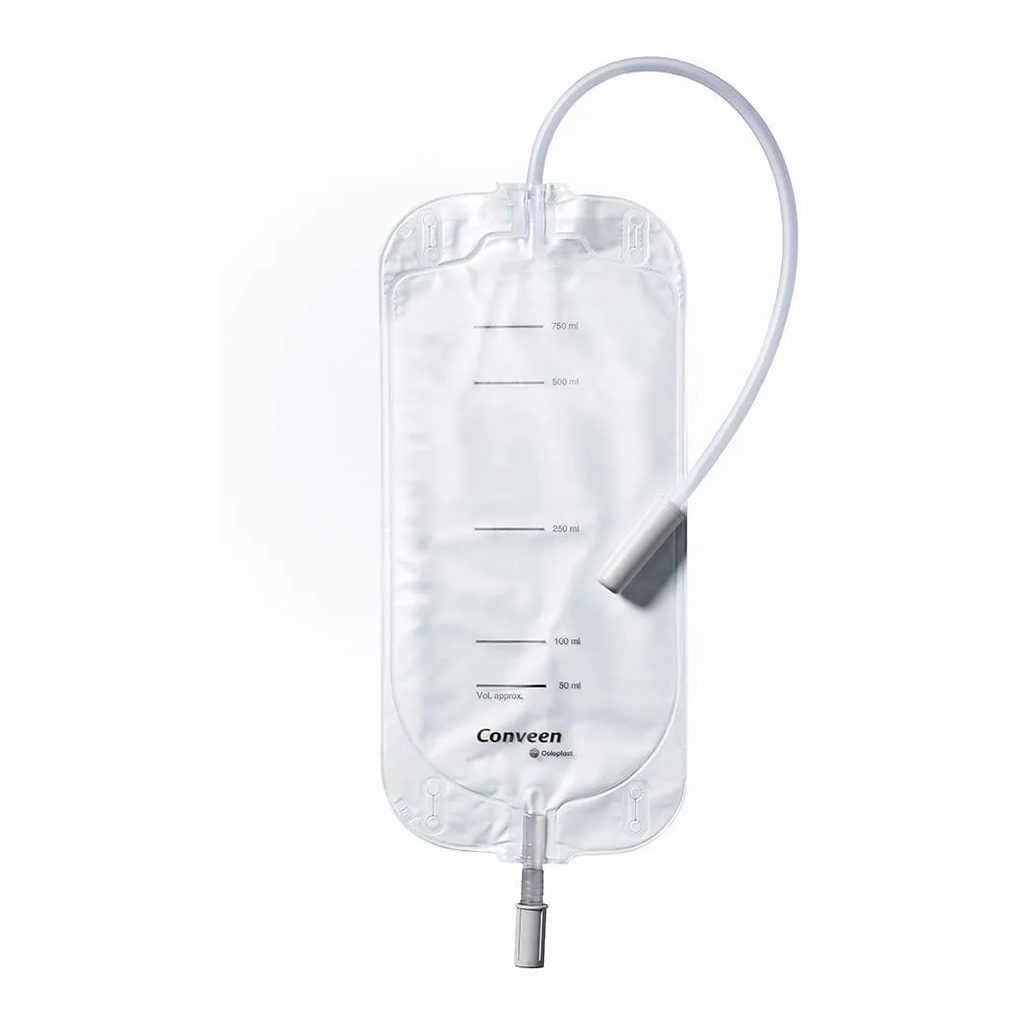 Kit Bolsa de Perna Contorno Tubo 600Ml Esteril - 10 Unidades