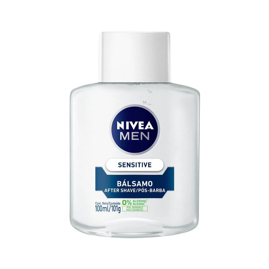 Loção Bálsamo Pós-Barba Nivea Men Sensitive com 100ml