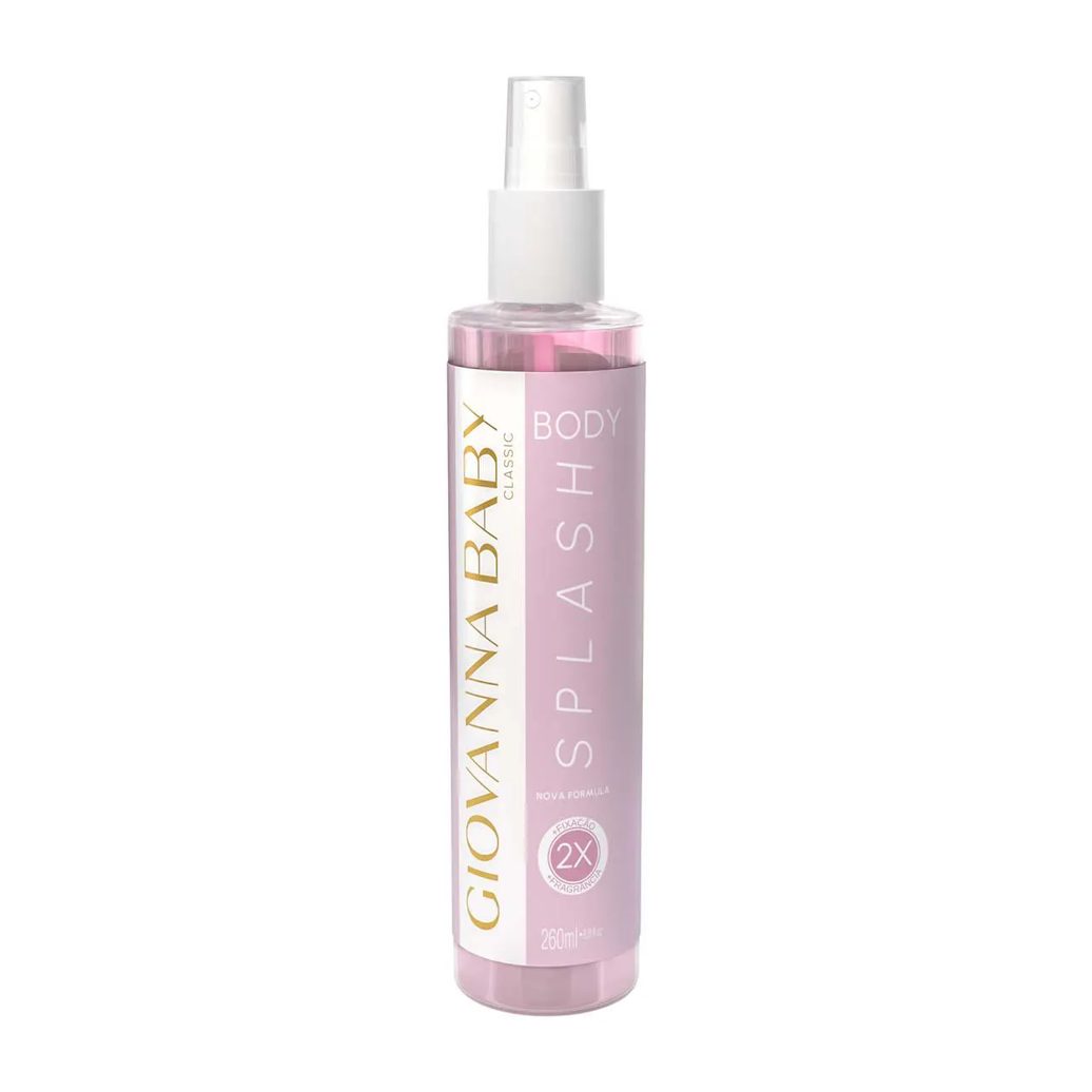 Body Splash Desodorante Corporal Giovanna Baby Classic com 260ml