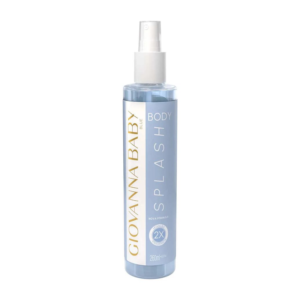 Body Splash Desodorante Corporal Giovanna Baby Blue com 260ml