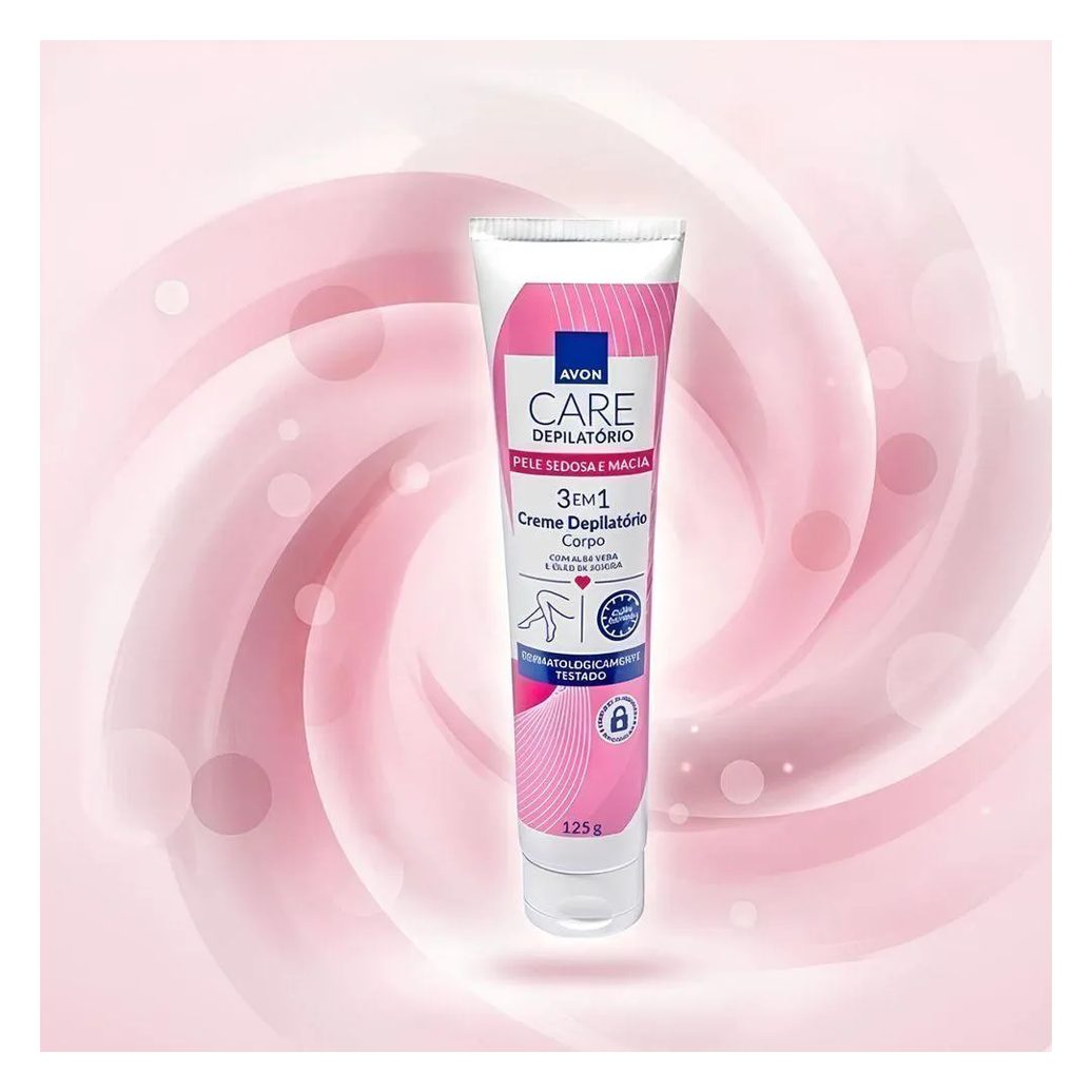 Creme Depilatório para o Corpo Avon Care 125G