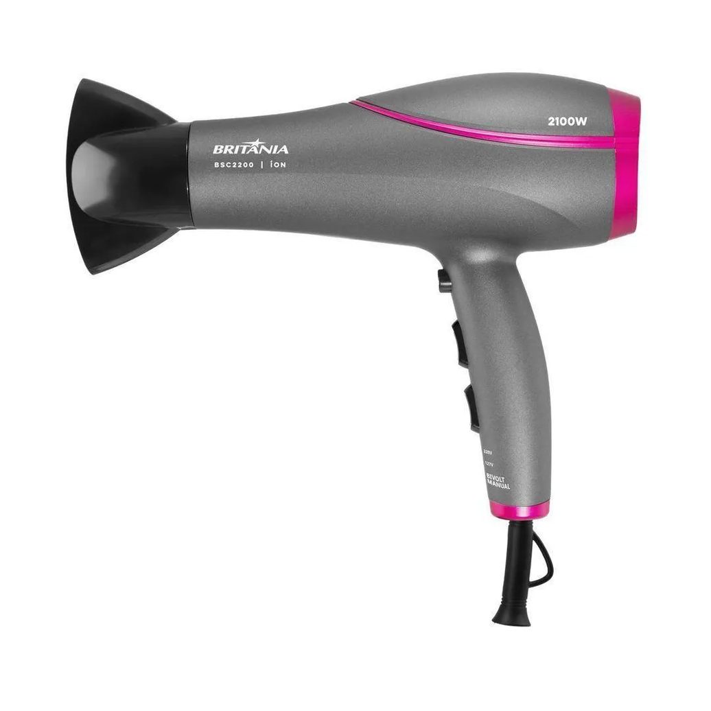 Secador de Cabelos Britânia 2100W Bsc2200 Bivolt