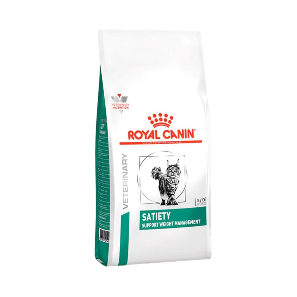 Ração Royal Canin Veterinary Diet Satiety Controle de Peso para Gatos 400Gr