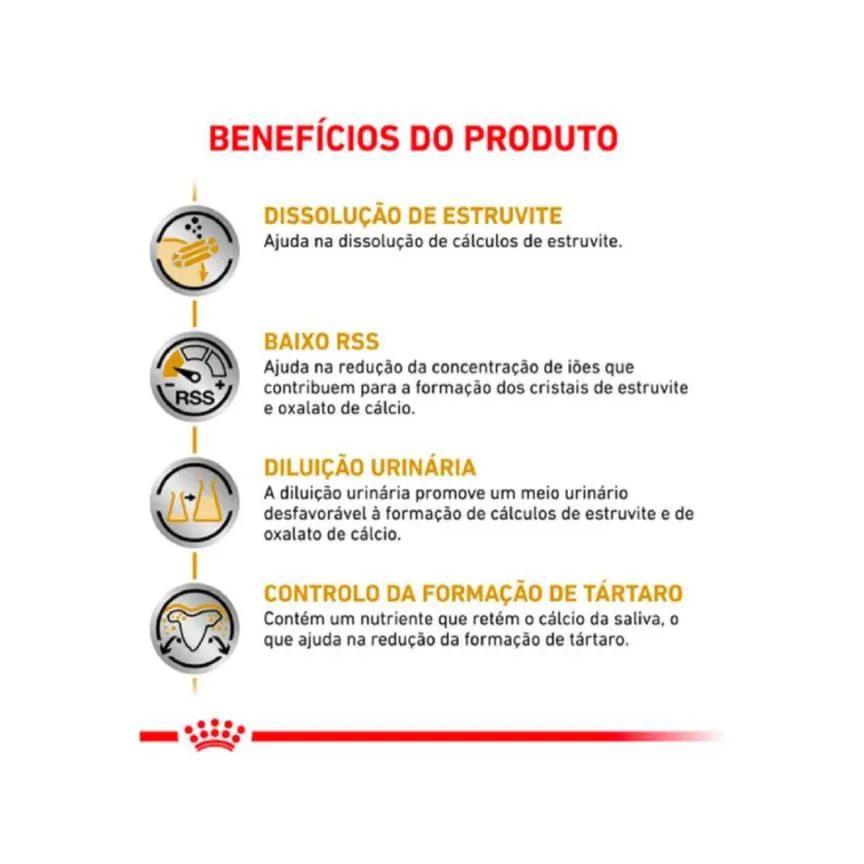 Ração Royal Canin Veterinary Urinary S/O Small Dog para Cães Adultos de Porte Pequeno 7,5Kg
