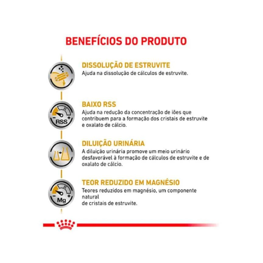 Ração Úmida Lata Royal Canin Dieta Veterinária Urinary S/O para Cães com Doenças Urinárias