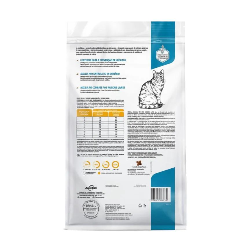 Ração Fórmula Natural Vet Care Urinário para Gatos 1,5 Kg
