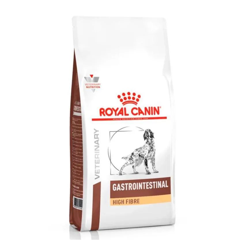 Ração Royal Canin Dieta Veterinária Gastrointestinal High Fibre para Cães Adultos 2,0Kg