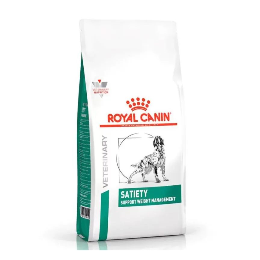 Ração Royal Canin Dieta Veterinária Satiety Controle de Peso para Cães Adultos 1,5Kg