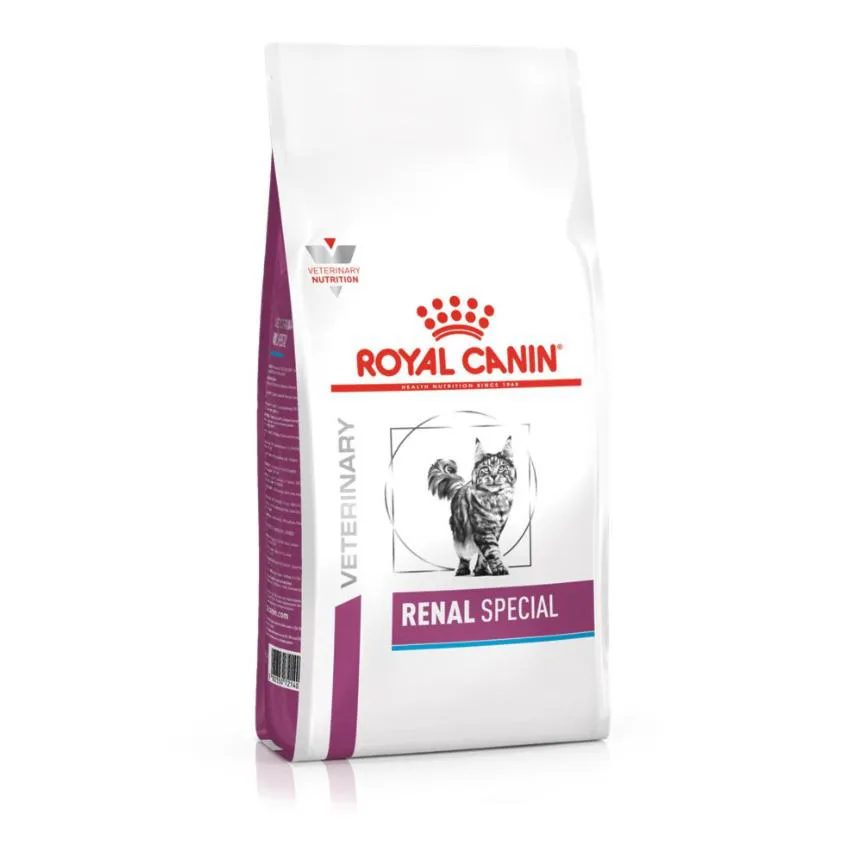 Ração Royal Canin Dieta Veterinária Renal Special para Gatos com Doenças Renais 1,5Kg