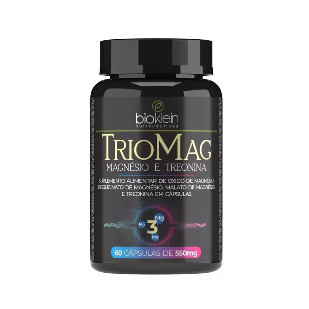 Triomag Treonato Saúde Cognitiva e Memória 60 Cáps SEM Sabor