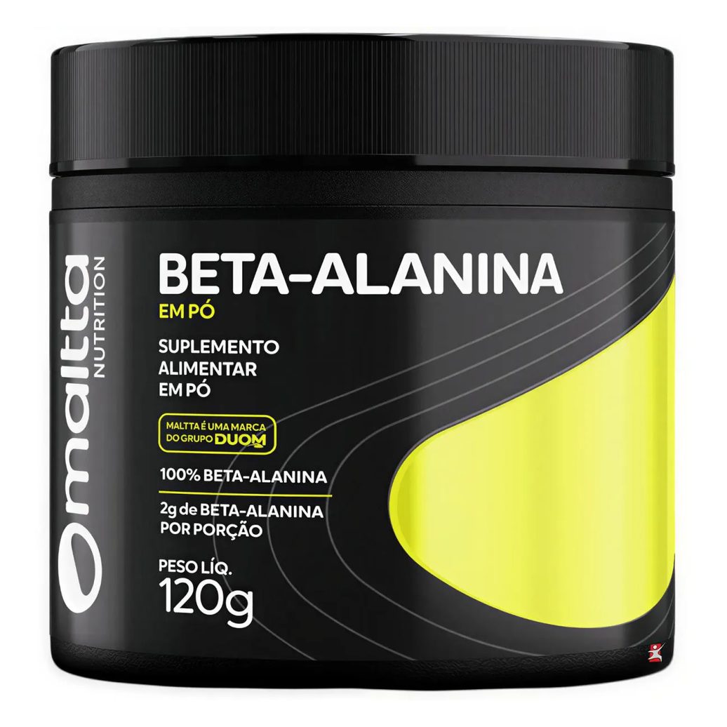 Beta-Alanina 100% Pura Concentrada 120G Pura - Maltta Nutrition