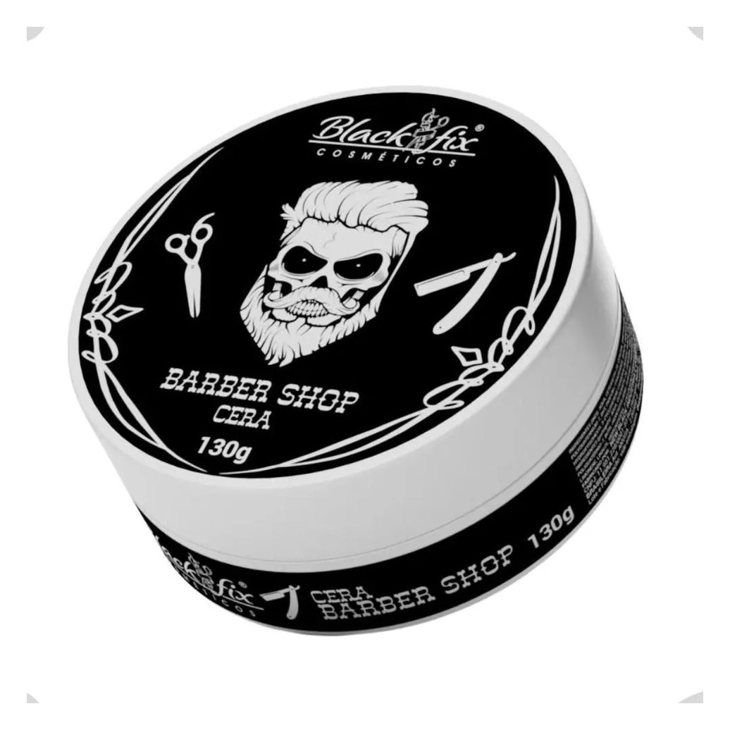 Cera Barber Shop Black Fix Modeladora 130G