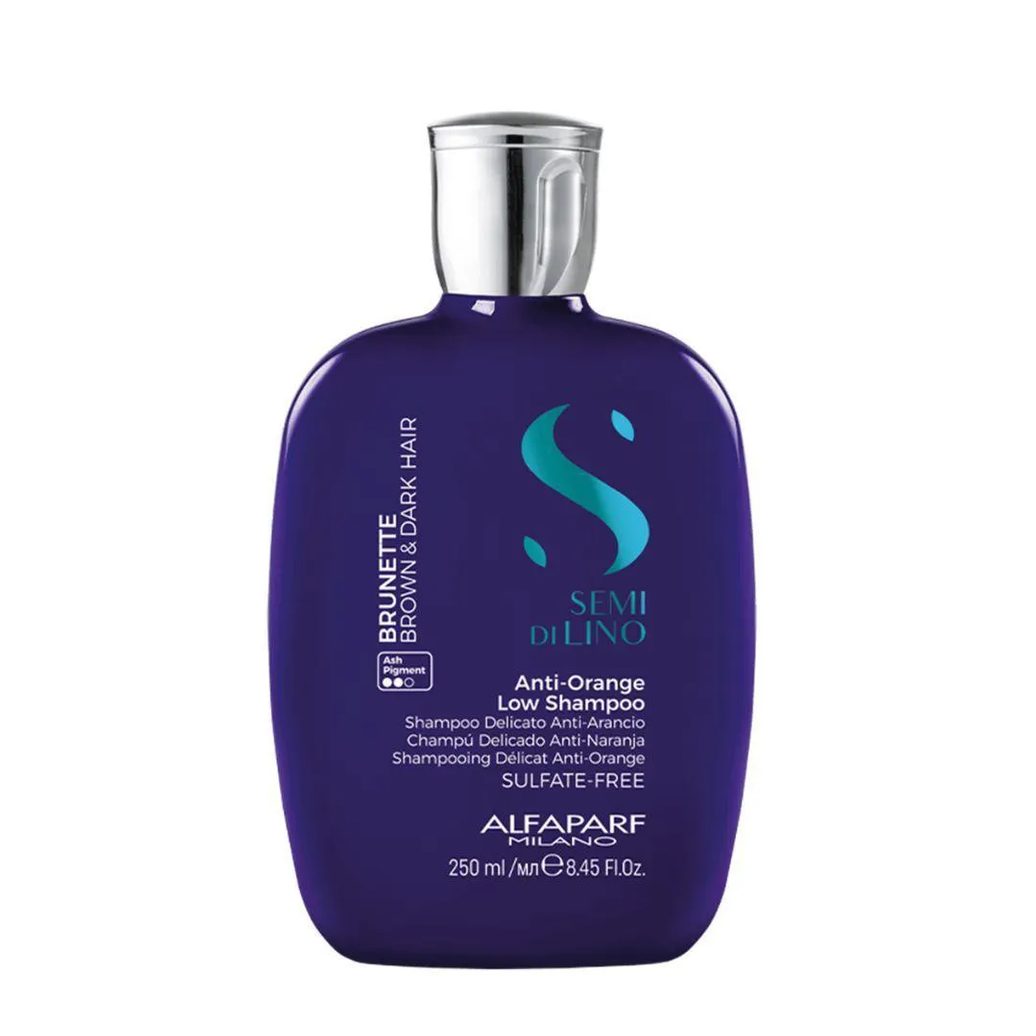 Shampoo Alfaparf Semi Di Lino Brunette Anti-Orange Low 250 Ml