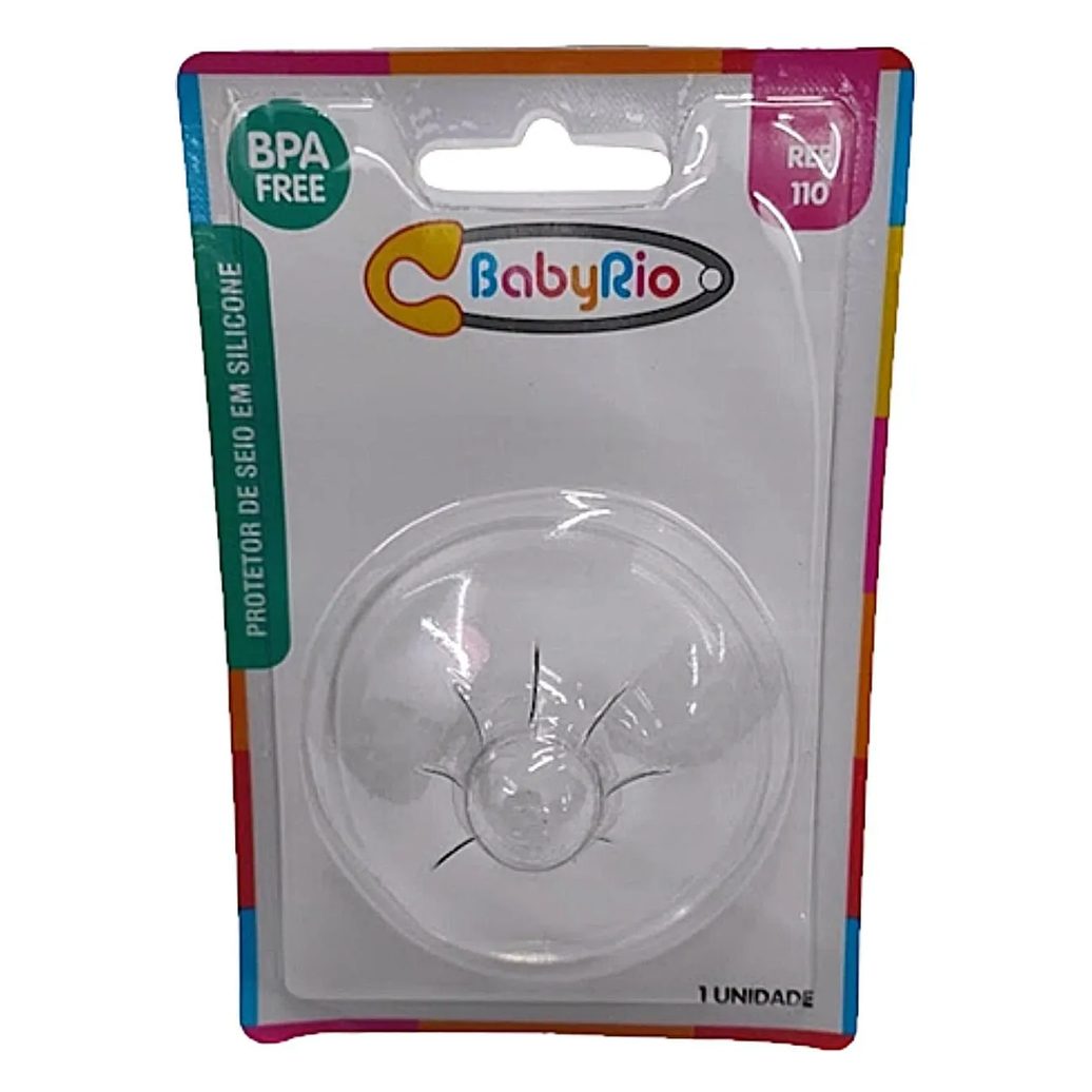 Protetor de Seio em Silicone Babyrio - Unidade