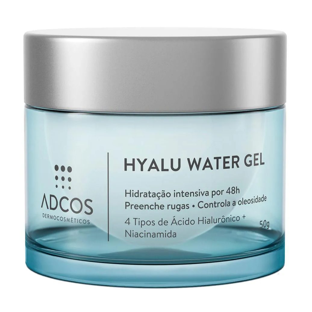Hidratante Facial Adcos - Hyalu Water Gel 50G