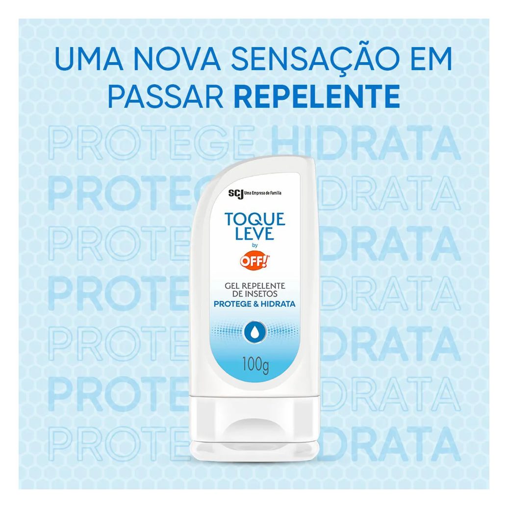 Repelente de Insetos Off! Toque Leve Icaridina Gel 100g