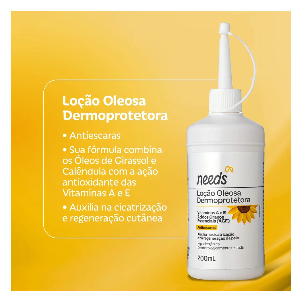 Loção Oleosa Dermoprotetora Needs 200ml