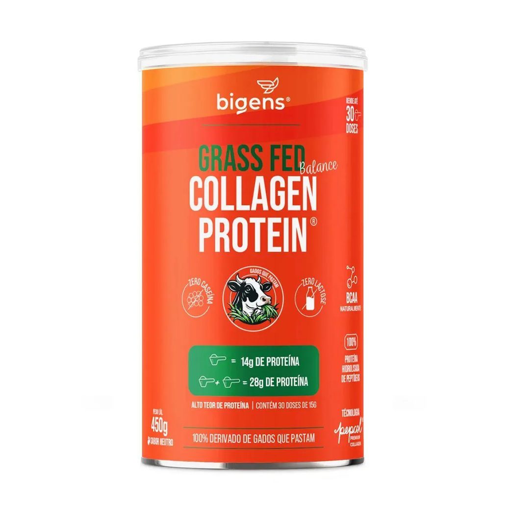 Grass Fed Balance Collagen Protein - 450G Neutro - Bigens