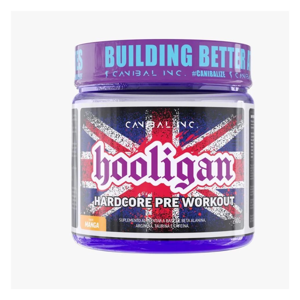 Hooligan Pre Workout - 210G Manga - Canibal