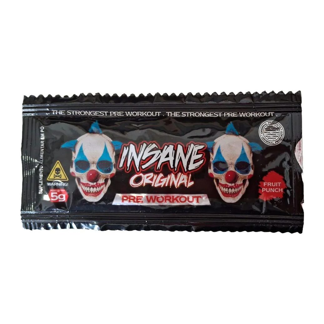 Insane Original - 1 Sachê de 5G Fruit Punch - Demons Lab