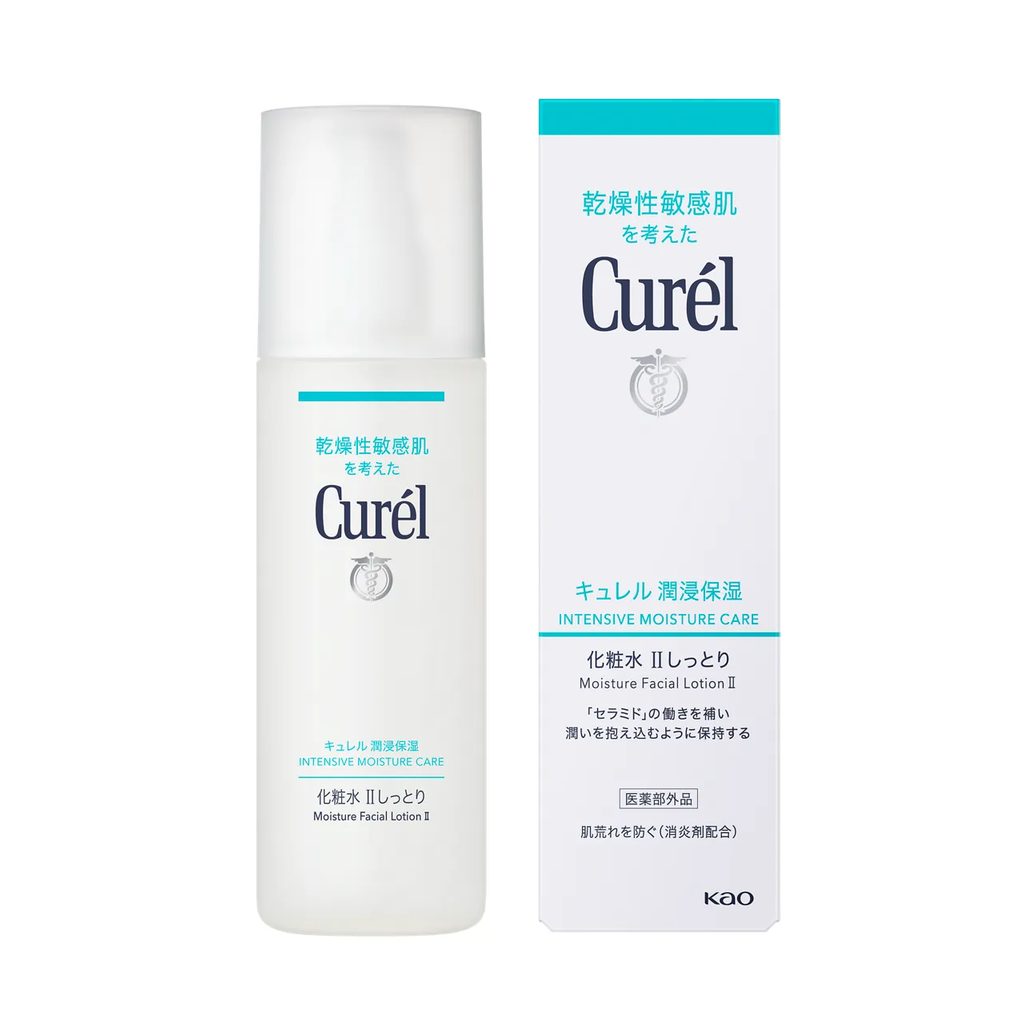 Essência Hidratante Facial Curél Peles Secas e Sensíveis 150ml