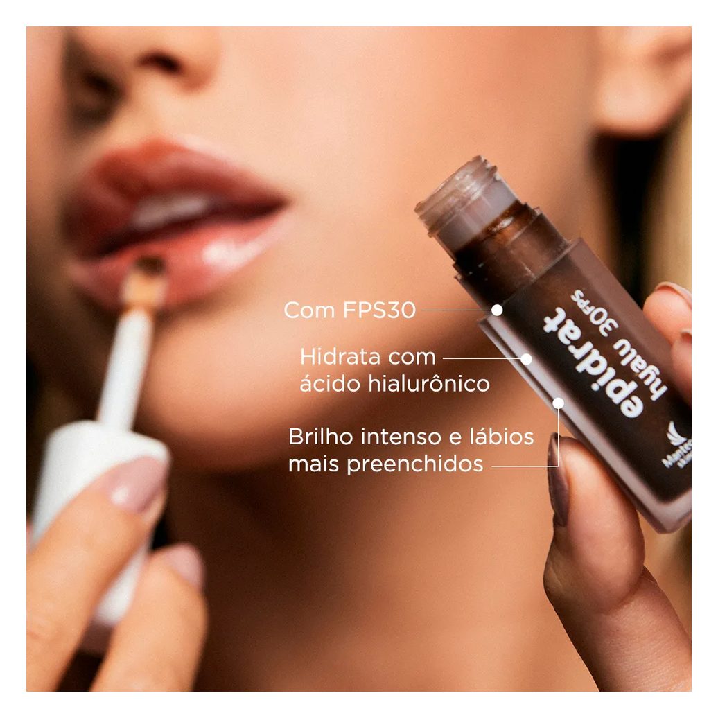Kit C/ 3 Lip Oil - Epidrat Hyalu Choco