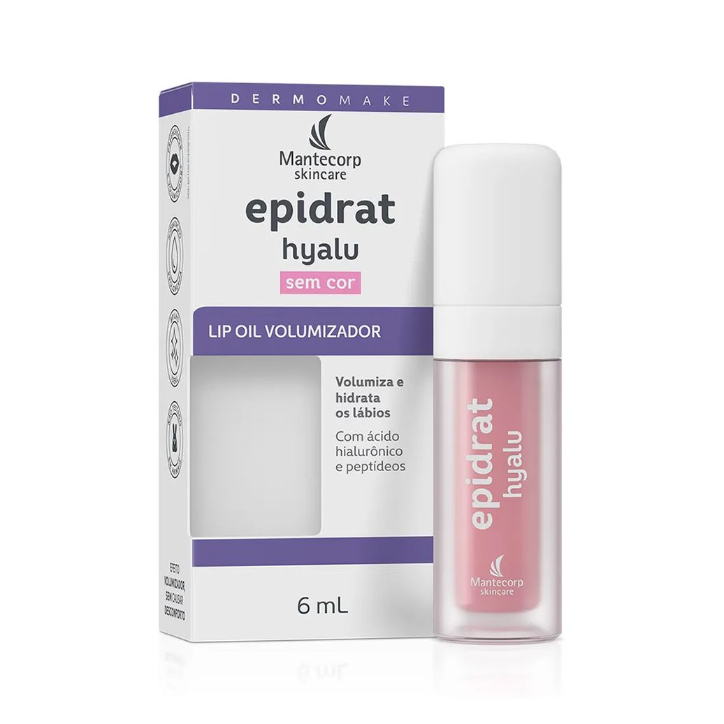 Kit C/ 3 Lip Oil - Epidrat Hyalu sem Cor