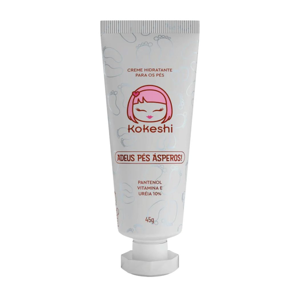 Creme Hidratante para os Pés Kokeshi Alivio de Ressecamento 45G