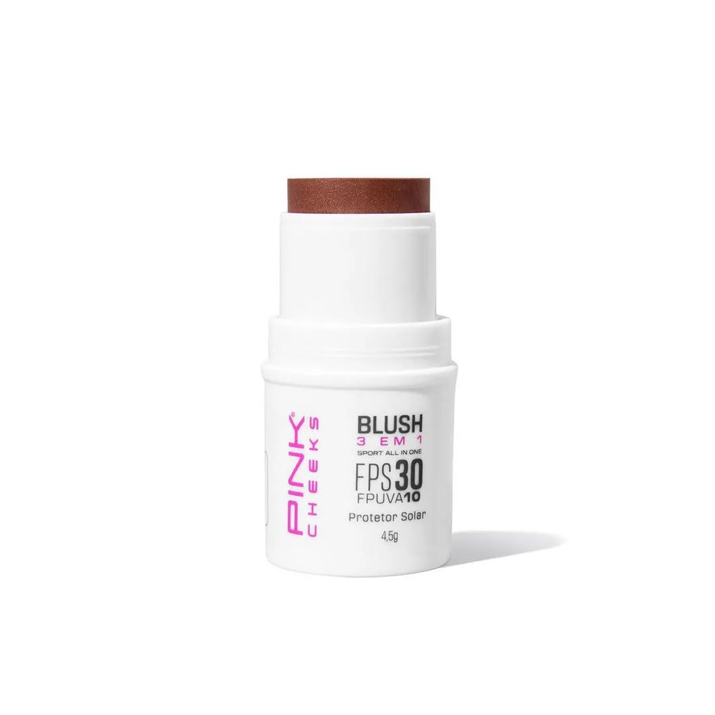 Pink Cheeks Sport All In One Fps30 Fpuva10 Bronze Carioca Blush 4,5G
