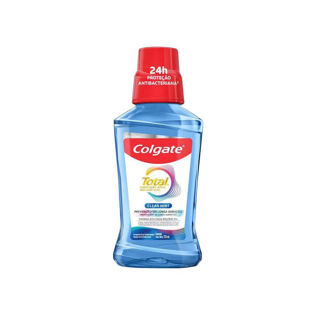 Enxaguante Bucal Colgate Total 12 Clean Mint 250ml