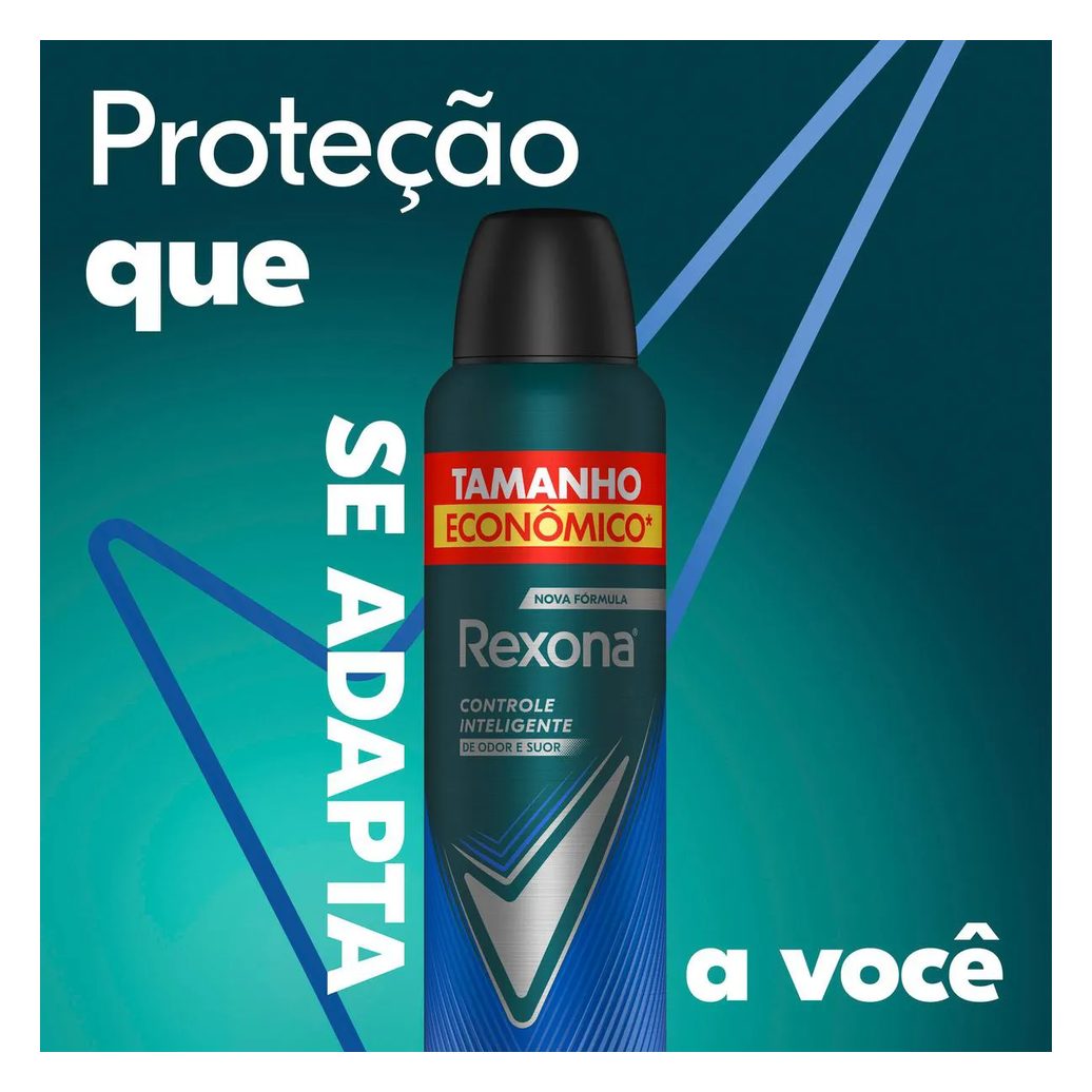 Desodorante Antitranspirante Aerosol Rexona Men Active Dry 72h 250ml