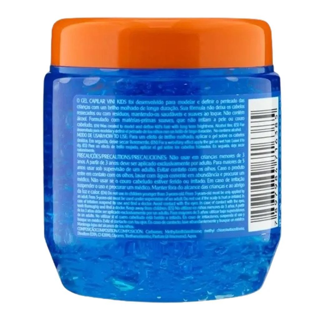 Gel Condicionante Kids Brilho Molhado Vinilady 220Gr