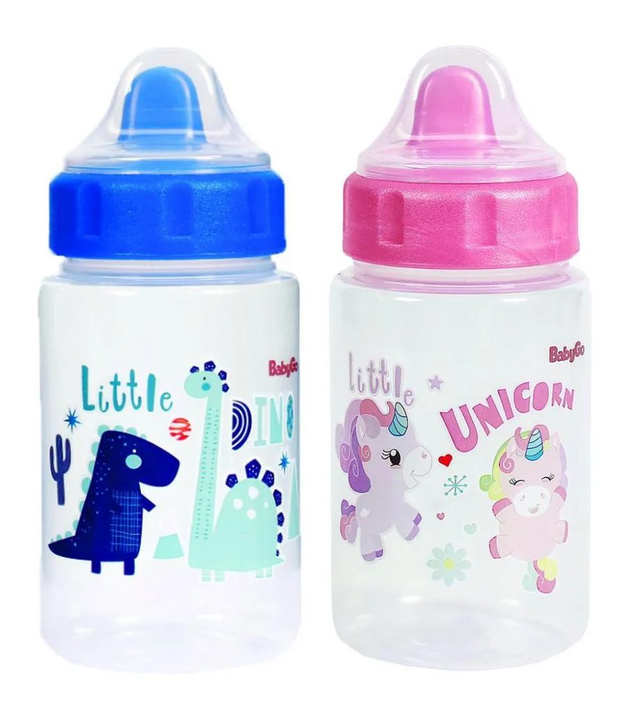 Babygo Copo C/ Valvula 340Ml C/ Valvula Redutora de Pingos