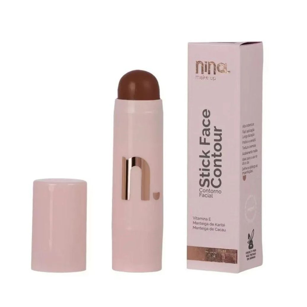 Contorno Facial em Bastão Stick Contour 2 Medium Alta Cobertura com Longa Duração Medium