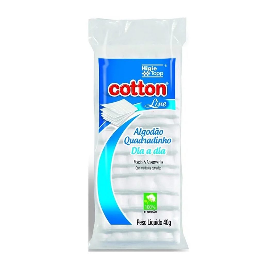 Algodão Quadradinho Cotton Line 40G