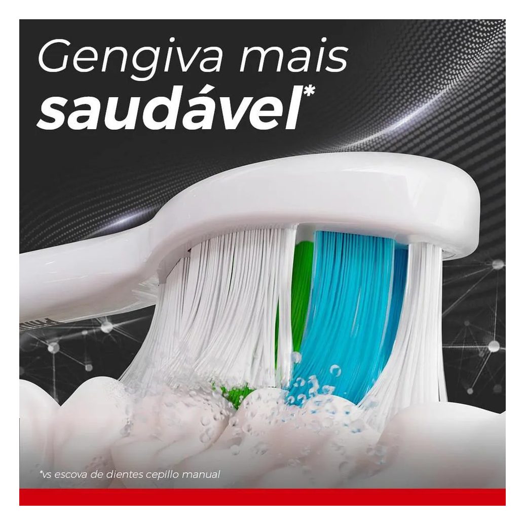 Escova de Dente Elétrica Philips Colgate SonicPro 50 + 2 Refis + 1 Estojo